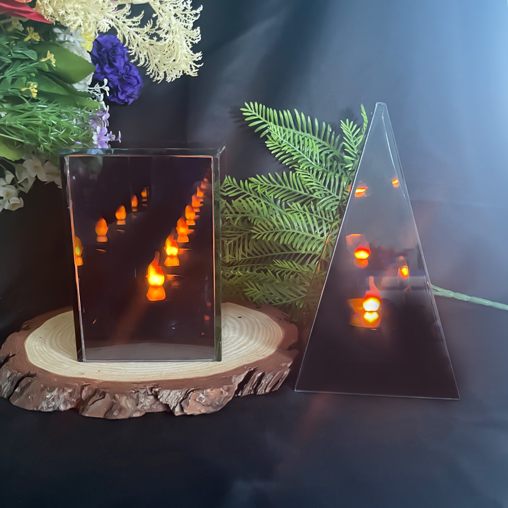 LED -geometrische Glasreflektor -Lampe