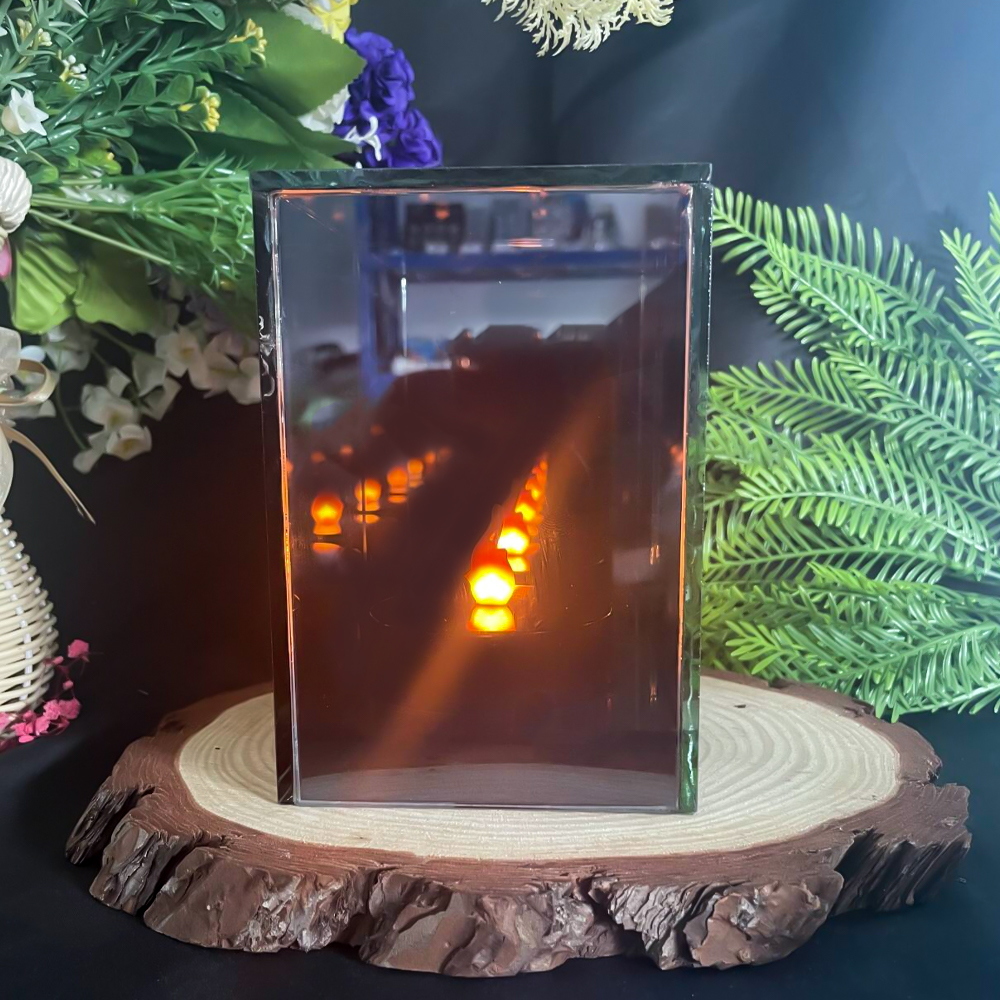 LED -geometrische Glasreflektor -Lampe