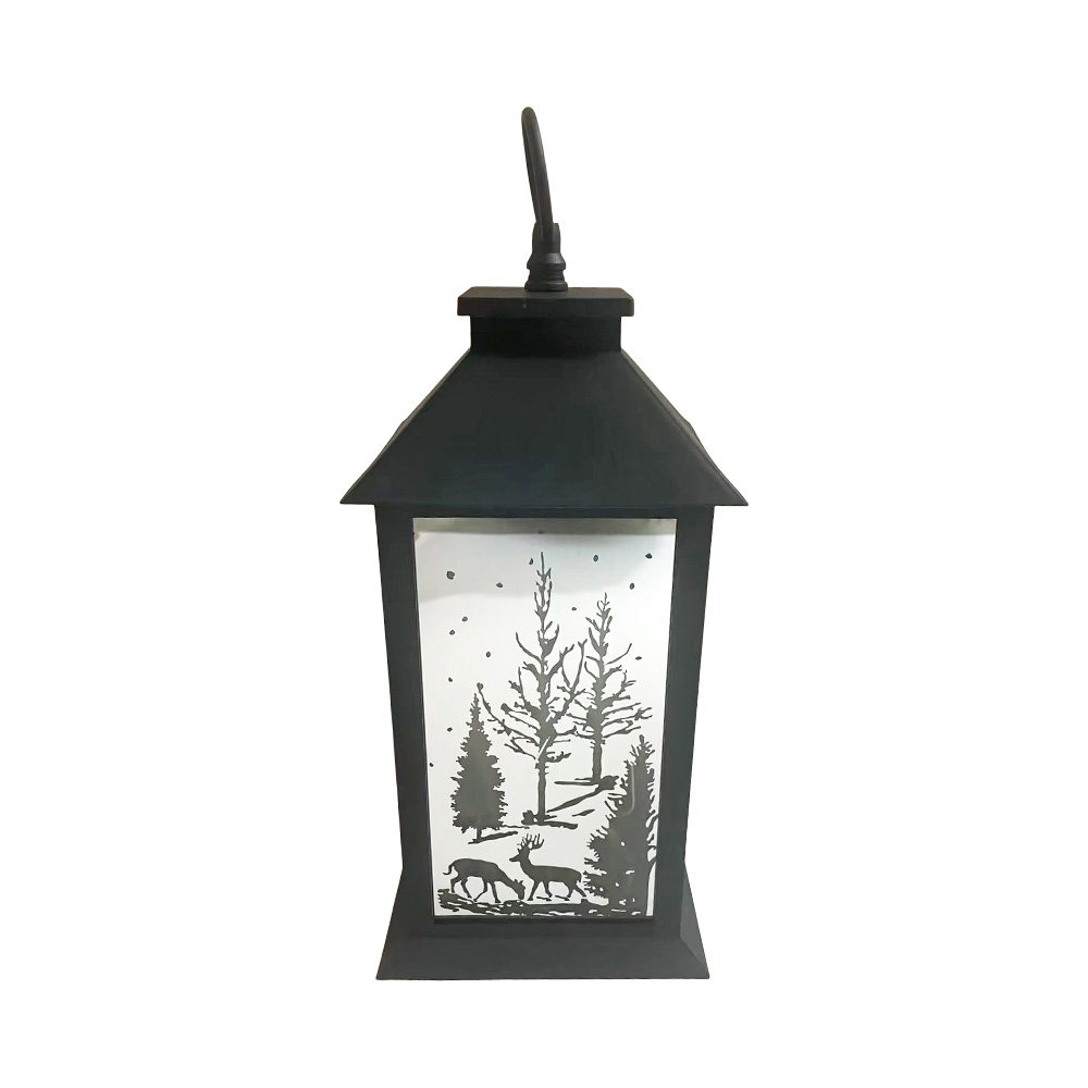 LED-Weihnachtslicht- und Schatten-Hurrikan-Laterne